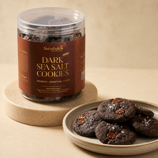 DARK SEA SALT COOKIES