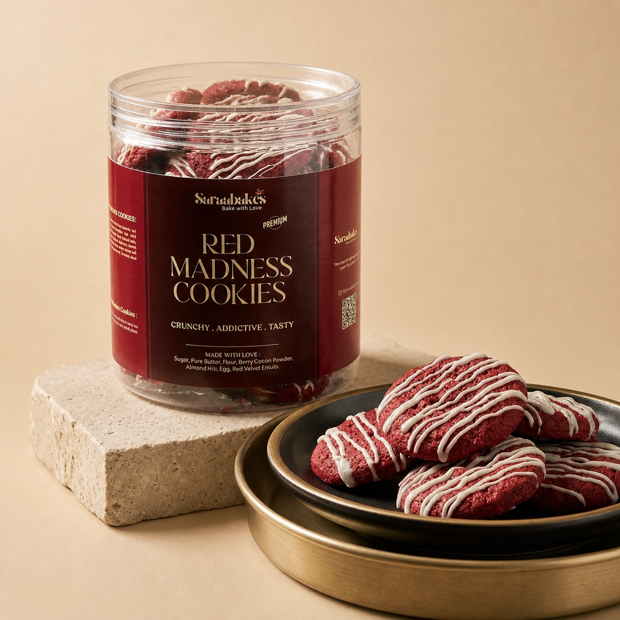 RED MADNESS COOKIES 300G