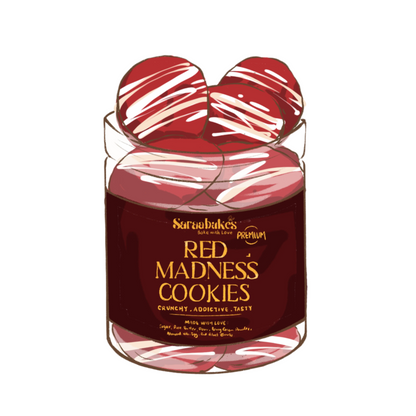 RED MADNESS COOKIES 300G