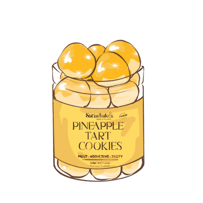 PINEAPPLE TART COOKIES 400G