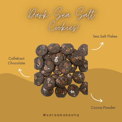 DARK SEA SALT COOKIES